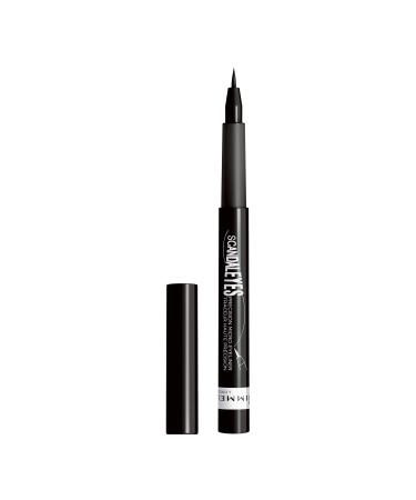 Rimmel London Scandaleyes Micro Eyeliner 001 Black .037 fl oz (1.1 ml)