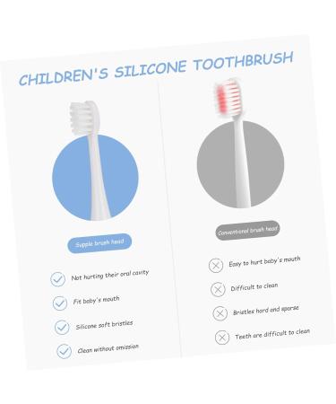 Minkissy Portable Children's Toothbrush Set - Dental Care Gift for Kids | Travel Tooth Hygiene Brush with Small Donut Head | 1 Pack - Buy Online on GoSupps.com
