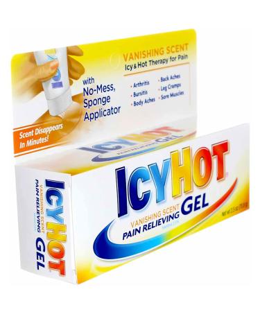 Icy Hot Vanishing Gel 2.5oz - Maximum Pain Relief Gel for Fast Relief | International Shipping Available - Buy Online on GoSupps.com