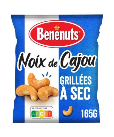 Savourez les noix de cajou grill es sec BENENUTS 165g parfaites pour un ap ritif sain et gourmand- Lot De 3