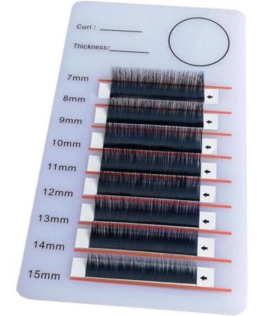 Professional Aferzov Acrylic Eyelash Board & Display - Perfect for Individual Eyelash Extensions & False Lash Application - Buy Online on GoSupps.com