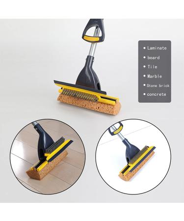 Comigeewa Sponge Mop with 2 Sponge Heads - Ideal for Home and Commercial Use - Buy Online on GoSupps.com