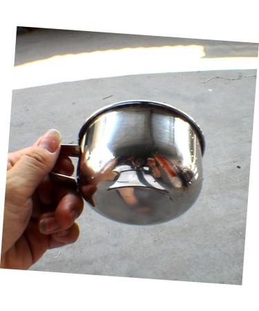 Mikinona Stainless Steel Shaving Bowl - Sazi Cup for Men | Premium Shaving Accessories - Buy Online on GoSupps.com