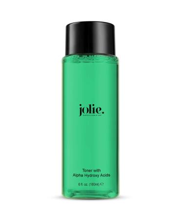 Jolie Toner W/Alpha Hydroxy Acids - Exfoliates Clarifies & Refines 4oz.