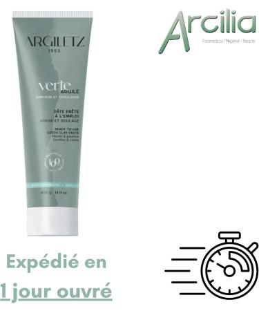  ARCILIA Argiletz - 12 tubes of green clay - 400 g - made in France - ready to use clay - Buy Online on GoSupps.com