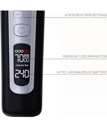 Fading Culture The 2.0 Fadingculture The 2.0 Cordless Hair Clipper - Instant Fade Culture Professional Barber Clippers Shaving Kit for Cordless Hair Trimmer (Black) - Buy Online on GoSupps.com
