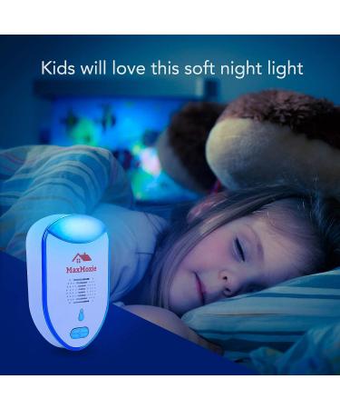 Ultrasonic Pest Repeller 2 Pack - Humane Mice Control & Electronic Insect Repellent for Rodent, Bed Bug, Spider, Rat - Buy Online on GoSupps.com