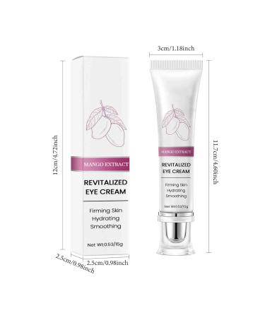 Mango Revitalize Eye Cream | Removes Dark Circles & Eye Bags | Firming & Hydrating Eye Serum (2 Sticks) - Shop Internationally! - Buy Online on GoSupps.com