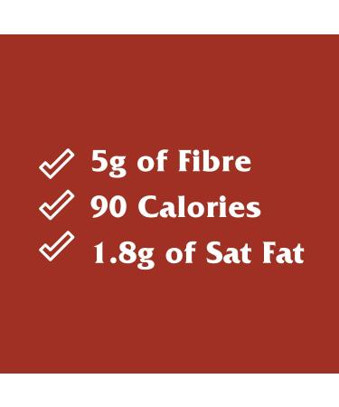 Fibre One 90 Calorie Salted Caramel High Fibre Squares - 5 Pack (120g) - Buy Online on GoSupps.com