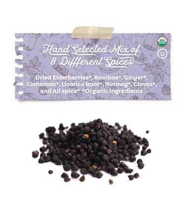Fermentaholics USDA Organic Dried Elderberry Syrup Making Kit - Make Your Own Elderberry Syrup - Elderberries Syrup Spice Blend - Honey - Cheese Cloth - Buy Online on GoSupps.com