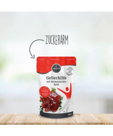 Buy 8 x Borchers Gelling Agent with Birch Sugar Xylitol - Ideal for Fruit Spreads | Alternative to Gelling Sugar | 300g Pack - Buy Online on GoSupps.com