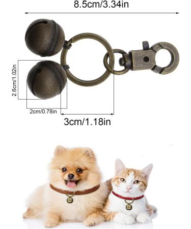 Emsea Pet Tracker Bell Charm for Dogs & Cats - Medium-Sized Collar Accessory for Training & Dishwashing - Buy Online on GoSupps.com