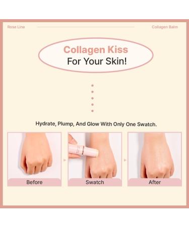 Rose Collagen Glow Multi Balm - Korean All-in-One Hydrating Balm Stick (10g) for Radiant Skin - Buy Online on GoSupps.com
