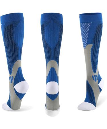 PSOWQ 3 Pairs Medical Compression Socks for Men & Women - 20-30 mmHg Circulation Support - XXL Size - Buy Online on GoSupps.com