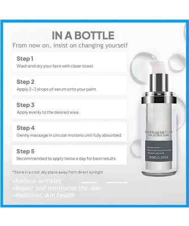 Face Moisturizer.Stock Solution Facial Serum.Aging Serum for Face Trial Package 1 Bottle lt can only lighten hne lines. Facial Serum solution 30ml 1 Bottle - Buy Online on GoSupps.com