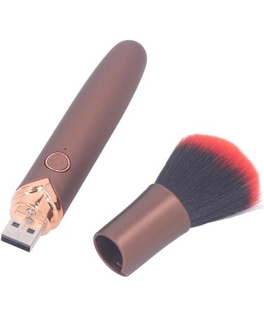 Blush Brush Electric Makeup Brush Safe Soft Bristles Quiet Ergonomic Grip for Contouring Airbrush (Brown) - Buy Online on GoSupps.com