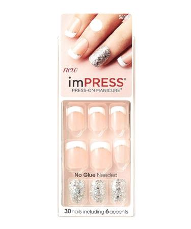 Kiss imPress Press-On French Manicure Nails  56886 Rock it Ultra-Fit