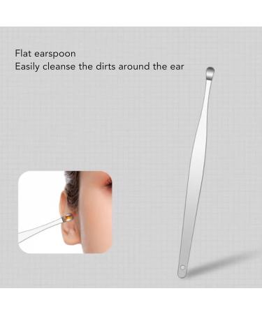 Spiral Head Earwax Pick Set - Stainless Steel Earwax Cleansing Kit for Home Use | Portable & Versatile Tools for Family - Buy Online on GoSupps.com