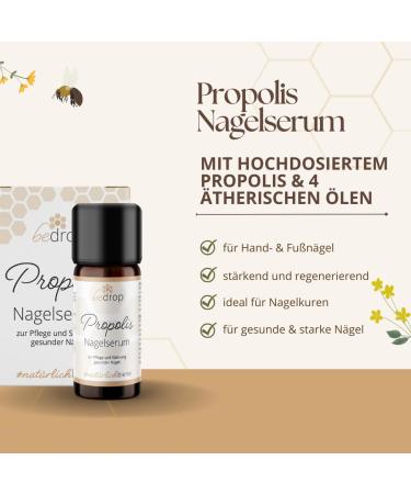 Threat Propolis Nail Serum 10ml | Strengthening Nail Oil with Tea Tree & Lavender | Natural Nail Care - Buy Online on GoSupps.com