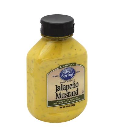 Silver Spring, Jalapeno Mustard, 9.5oz Container (Pack of 3)3