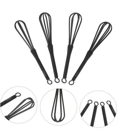 ERINGOGO Fouets M langeurs Manuels Pour Coloration Capillaire 8 Pi ces Taille Compacte Noir M langeur De Teinture Professionnel Usage Salon Et Domicile - Buy Online on GoSupps.com