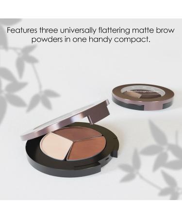 Bodyography Brow Trio Essential Powder - Define & Perfect Your Eyebrows | International Shipping Available - Buy Online on GoSupps.com