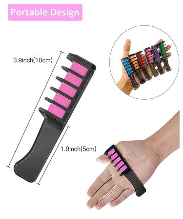 MSDADA Hair Chalk Set Bundle - 10pc & 6pc for Girls, Fun Gifts for Kids - Buy Online on GoSupps.com