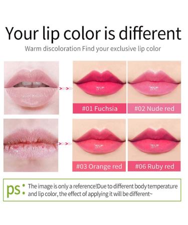 4 PCS Magical Color Change Aloe Vera Lipstick | Dulele Waterproof Long-Lasting Lip Balm | Makeup Essentials - Buy Online on GoSupps.com