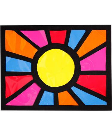 Hygloss Products 78548 Cello Sheets - 8.5x11 Inches, 48 Pack - Ideal for Arts, Crafts, DIY, Classroom Activities & Gift Wrapping - 8 Colors, 6 Each - Buy Online on GoSupps.com