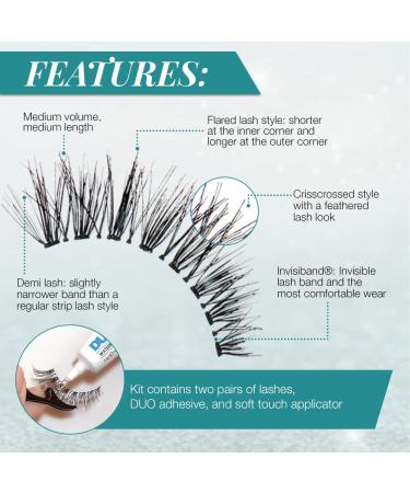 Buy Ardell Deluxe Pack Lash 120 for Stunning Eyes | Ardell 120 False Eyelashes - Buy Online on GoSupps.com