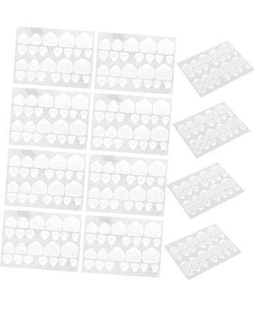 80 Sheets Glue Nail Waterproof Tags Lipgloss Tubes Cute Short Nails Nail Tape for Press on Nails Nail Adhesive Tabs False - Buy Online on GoSupps.com