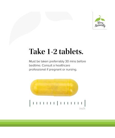 Terry Naturally Curamin Nighttime - Curcumin & DLPA Capsule Supplement - Non-GMO Supplement to Support Healthy Sleep & Relaxation - Herbal Supplement with Melatonin - 60 Capsules 60 Count (Pack of 1) - Buy Online on GoSupps.com