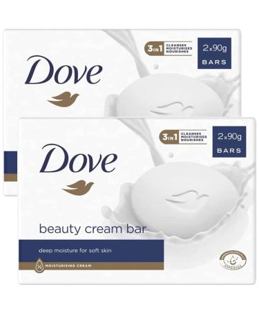 Dove Dove Beauty Cream Bar Solid Soap Various fragrances 2 x 90 g (2 units Original)