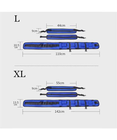 ZZBB Gait Belt Walking Transfer Belt with Leg Loops Physical Therapy Medical Nursing Safety Gait Assist Device Large - Buy Online on GoSupps.com