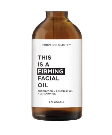 This is a FIRMING Facial Oil - Coconut Oil + Rosemary Oil + Geranium Oil - 2 FL OZ | Provence Beauty (Firming)