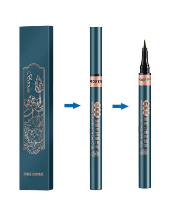 Bosuya Liquid Eyeliner - Waterproof Black Long-Lasting Anti-Welding Smoothing Eyes Makeup - Set of 2 - Buy Online on GoSupps.com