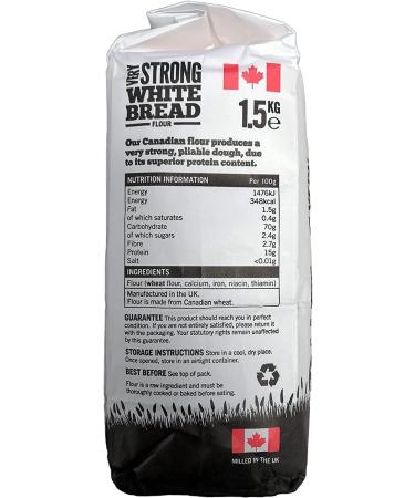 Marriage's Very Strong Canadian White Flour 1.5kg - Buy Online on GoSupps.com