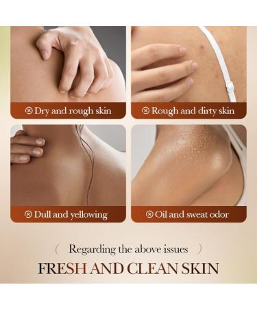  AJOG Kaki Soap Anti-Odor Deep Cleansing Moisturizing and Purifying Softens Skin 100g Vegetable Soap for Men and Women Face and Body Cleansing (2PCS) - Buy Online on GoSupps.com