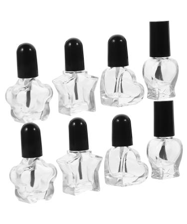 FRCOLOR 12 Pieces Nail Polish Bottle Nail Polish Bottle Nail Polish Bottle Nail Polish Travel Nail Polish Manicure Gel Sample Container One Glass
