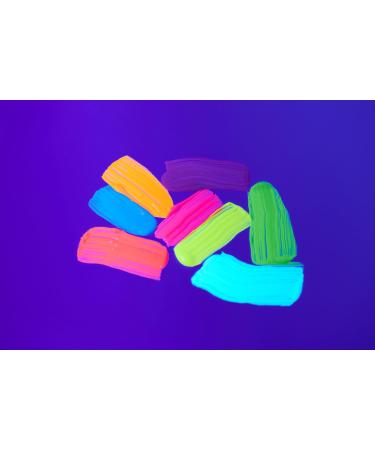 Moon Glow Neon UV Hair Colour Streaks - Blue Hair Mascara | Temporary Wash Out Dye - Buy Online on GoSupps.com