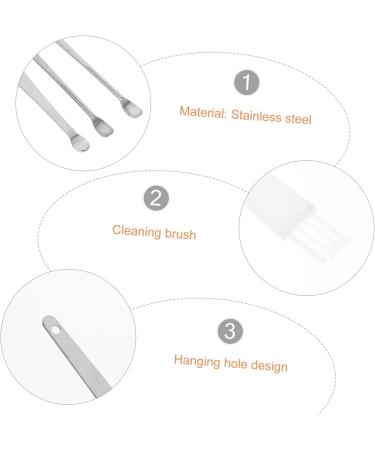NOLITOY Earwax Removal Tools 4 Pack Spiral Ear Scoops Kit Box Packaging Gentle for Children and Adults - Buy Online on GoSupps.com