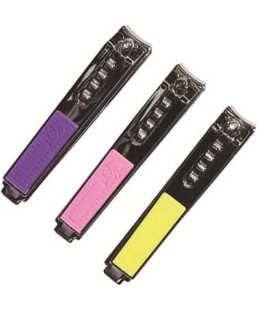 HCHGJKN Nail Clippers Stainless Steel Nail Clipper tweezers Finger And Toe Nail Clipper Stainless Steel Nippers Heavy Duty Manicure Trimmer(Purple) - Buy Online on GoSupps.com