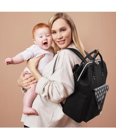 Buy Lekebaby Multifunctional Baby Diaper Backpack - Large Capacity Diaper Bag with Changing Pad - Travel Bag for On-the-Go - Black - Buy Online on GoSupps.com