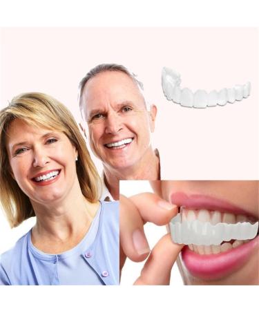  2 Pairs Adjustable Temporary for Men & Women Natural Comfortable Design to Restore Confident Smile (2) - Buy Online on GoSupps.com