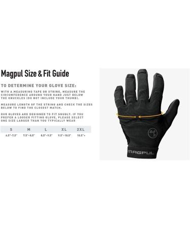 Magpul Technical Glove Lightweight Work Gloves Large (Pack of 1) Black - Buy Online on GoSupps.com
