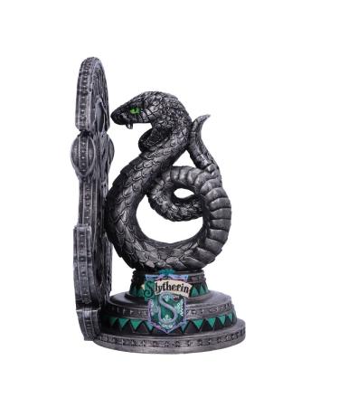Nemesis Now Harry Potter Slytherin Bookend Officially Licensed Product 20 cm Resin Silver - Christmas Tree Ornament