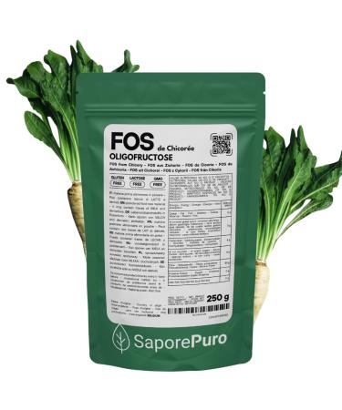 Saporepuro FOS Fructo-Oligosaccharides Powder 250g