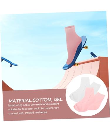 minkissy 2 Pairs Socks for Women Womens Socks Cleft Foot Moisturizing Gel Lovers - Buy Online on GoSupps.com