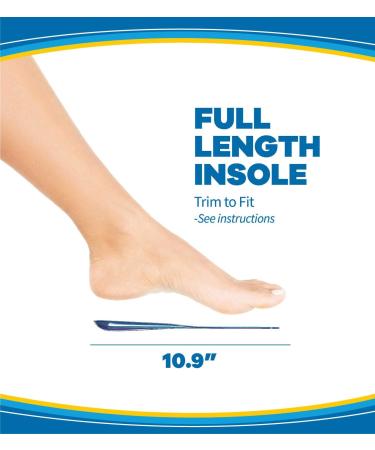 Dr. Scholl's ULTRA THIN Massaging Gel Insoles - 30% Thinner for Comfort in Dress Shoes - Women's 6-10, Men's 8-13 - Buy Online on GoSupps.com