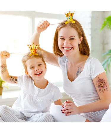 Father.son Watercolor Cat Temporary Tattoos - Cute Kitty Designs for Girls Kids - Waterproof Fake Body Art Stickers - Animal Birthday Party Supplies - Pet Lover Favors - Meow Arts and Crafts - Buy Online on GoSupps.com